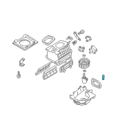 OEM 2001 Nissan Sentra RESISTER Heater Diagram - 27150-6Z500