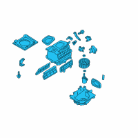 OEM Nissan Sentra Blower Assy-Front Diagram - 27200-6Z500