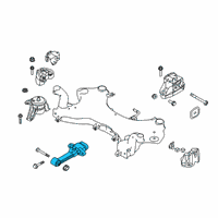 OEM 2020 Hyundai Tucson Bracket Assembly-Roll Rod Diagram - 21950-D3200