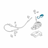 OEM Infiniti QX80 Indicator Assy-Auto Transmission Control Diagram - 96940-1LA2A