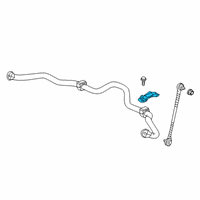 OEM 2021 Acura RDX Bracket, Front Diagram - 51308-TJB-A01