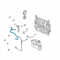 OEM 2006 Chrysler 300 Hose-Heater Supply Diagram - 55038123AA