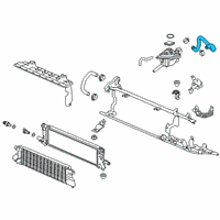 OEM 2020 Honda Accord Hose, Pcu Outlet Diagram - 1J404-6C2-A01