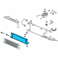 OEM 2021 Honda Accord Radiator Diagram - 1J010-6C2-A01