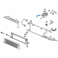 OEM 2019 Honda Accord Tube, Overflow Diagram - 1J107-6C2-A00