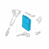 OEM Toyota Tacoma ECM Diagram - 89661-04K22