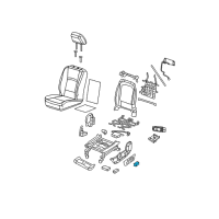 OEM 2017 Ram 2500 Switch-LUMBAR Control Diagram - 68065843AA