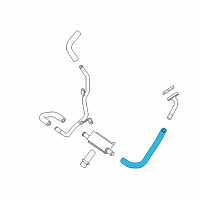 OEM 2014 Nissan NV2500 Hose Water Diagram - 21306-1LU0A