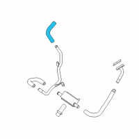 OEM 2007 Nissan Titan Hose-Water Diagram - 21306-7S010