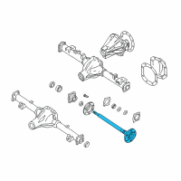 OEM 2001 Nissan Xterra Shaft Assy-Rear Axle Diagram - 38164-2S700