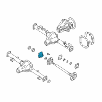 OEM 2003 Nissan Frontier Cage-Rear Axle Bearing Diagram - 43082-42G00