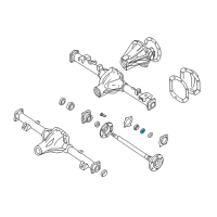 OEM Infiniti Washer-Lock, Bearing Nut Diagram - 43234-0W000