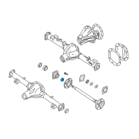 OEM 1997 Nissan Pickup Seal-Oil Diagram - 43232-01G10