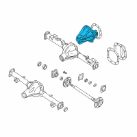 OEM 2000 Nissan Xterra Final Drive Assembly Diagram - 38301-K4519