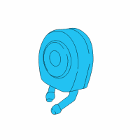 OEM Lincoln Oil Cooler Diagram - 2W9Z-6A642-EA