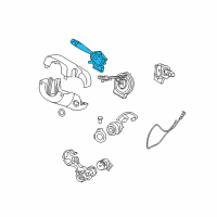 OEM Hyundai Switch Assembly-Lighting & Turn Signal Diagram - 93410-1G000