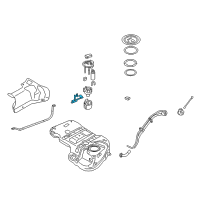 OEM 2017 Hyundai Santa Fe Sport Fuel Pump Sender Assembly Diagram - 94460-4Z000