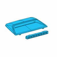 OEM 2022 Lexus ES350 Lamp Set, Stop Ctr Diagram - 81006-06090-C0