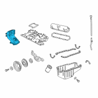 OEM 1994 Ford E-350 Econoline Club Wagon Intake Manifold Diagram - E7TZ9424E