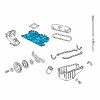 OEM 1994 Ford E-350 Econoline Intake Manifold Diagram - F3TZ9424E