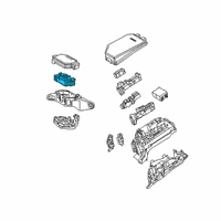 OEM 2019 Toyota Corolla Main Relay Block Diagram - 82660-12410