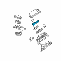 OEM 2021 Lexus UX200 Block Assembly Relay Diagram - 82660-12360