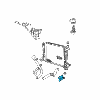 OEM 2000 Lincoln LS Pump Assembly Diagram - 1W4Z-18D473-AA