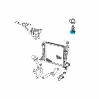 OEM Lincoln LS Connector Tube Diagram - F5RZ-8K528-CC