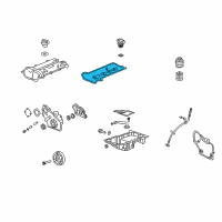 OEM Saturn Ion Valve Cover Seal Kit Diagram - 12598014