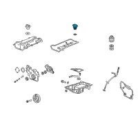 OEM 2015 Chevrolet Equinox Filler Tube Diagram - 12589431