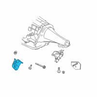 OEM 2009 Dodge Ram 1500 INSULATOR-Engine Mount Diagram - 68043474AA