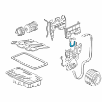 OEM Acura Rubber B, Engine Mounting Bracket Seal Diagram - 11926-PR3-000