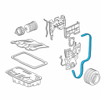 OEM Acura Belt, Timing (125Ru26) (Unitta) Diagram - 14400-P7J-004