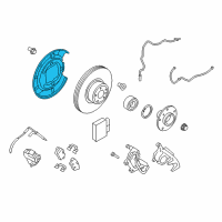 OEM 2015 BMW Z4 Protection Plate Diagram - 34-20-6-787-823