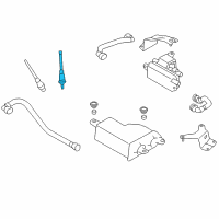 OEM Scion FR-S Rear Oxygen Sensor Diagram - SU003-00428