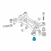 OEM 2022 BMW 330e RUBBER MOUNTING FRONT Diagram - 33-31-8-838-487