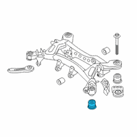 OEM 2022 BMW 330e xDrive RUBBER MOUNTING FRONT Diagram - 33-31-8-838-487
