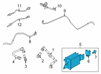 OEM 2019 Ford Expedition Vapor Canister Diagram - JL3Z-9D653-B