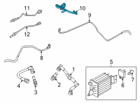 OEM Ford Vapor Hose Diagram - FL3Z-9C015-B