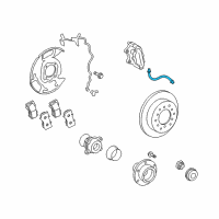 OEM 2012 Toyota Sequoia Brake Hose Diagram - 90947-A2016