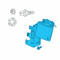 OEM 1996 Dodge B3500 Lamp Diagram - 55055276AB