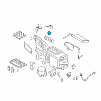 OEM 2010 Ford Edge Resistor Diagram - 7T4Z-19E624-A