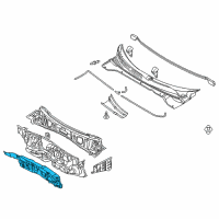 OEM Kia Soul Insulator-Dash Panel Diagram - 84124B2050