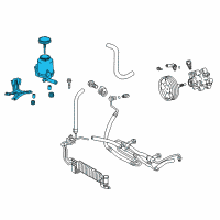 OEM 2016 Toyota Land Cruiser Reservoir Assembly Diagram - 44360-60291