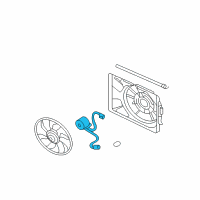 OEM Kia Optima Motor Assembly Diagram - 253862G280