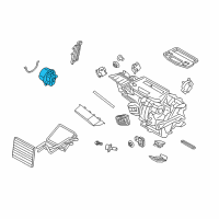 OEM Ford Fiesta Blower Motor Diagram - AV1Z-19805-C