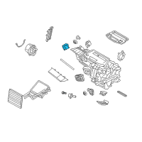 OEM 2012 Ford Fiesta Adjust Motor Diagram - BE8Z-19E616-A