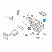 OEM 2012 Ford Fiesta Adjust Motor Diagram - BE8Z-19E616-B