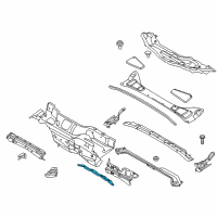 OEM 2013 Ford Focus Insulator Diagram - CP9Z-5801670-B