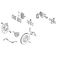 OEM 2014 Hyundai Genesis Coupe Spring-Pad Diagram - 58144-2M000